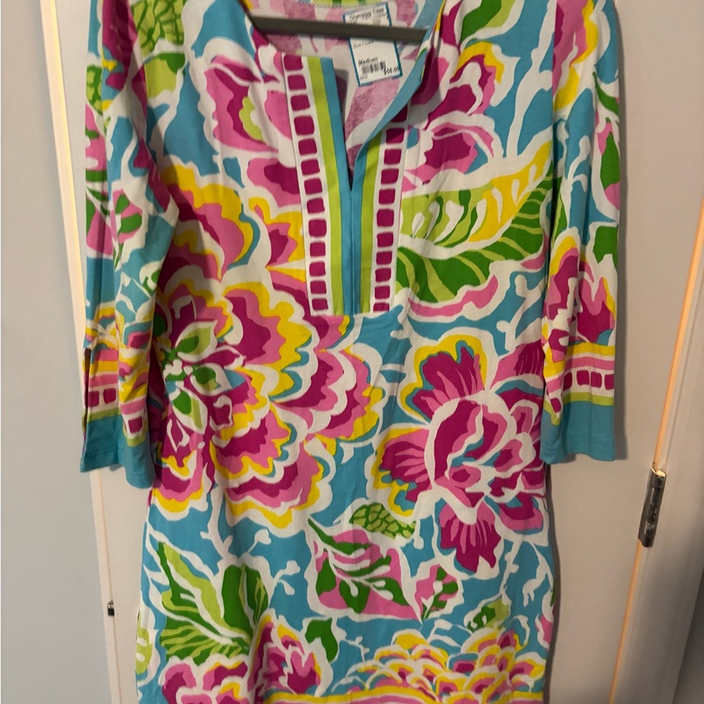 Barbara Gerwit Floral Tunic Dress